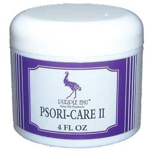 Jar of Psori-Care II to treat psoriasis.
